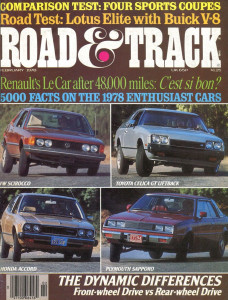 ROAD & TRACK 1978 FEB - ELITE V-8, CLIMAX, T-TYPE